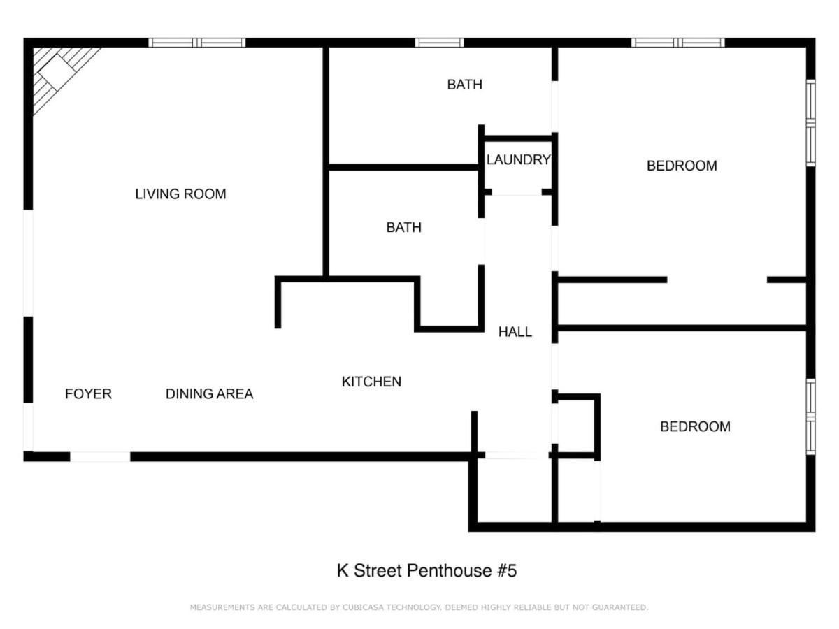 Ocean Views Balcony K Street Penthouse #5 Hampton